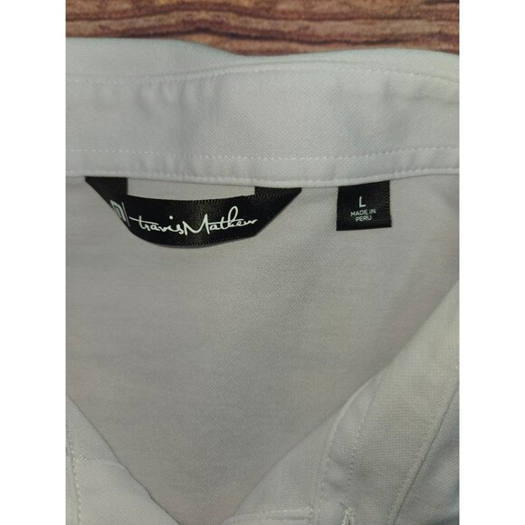 Travis Mathew Mens Estrella Jalisco Polo Large Pima Cotton Blend - Picture 5 of 9